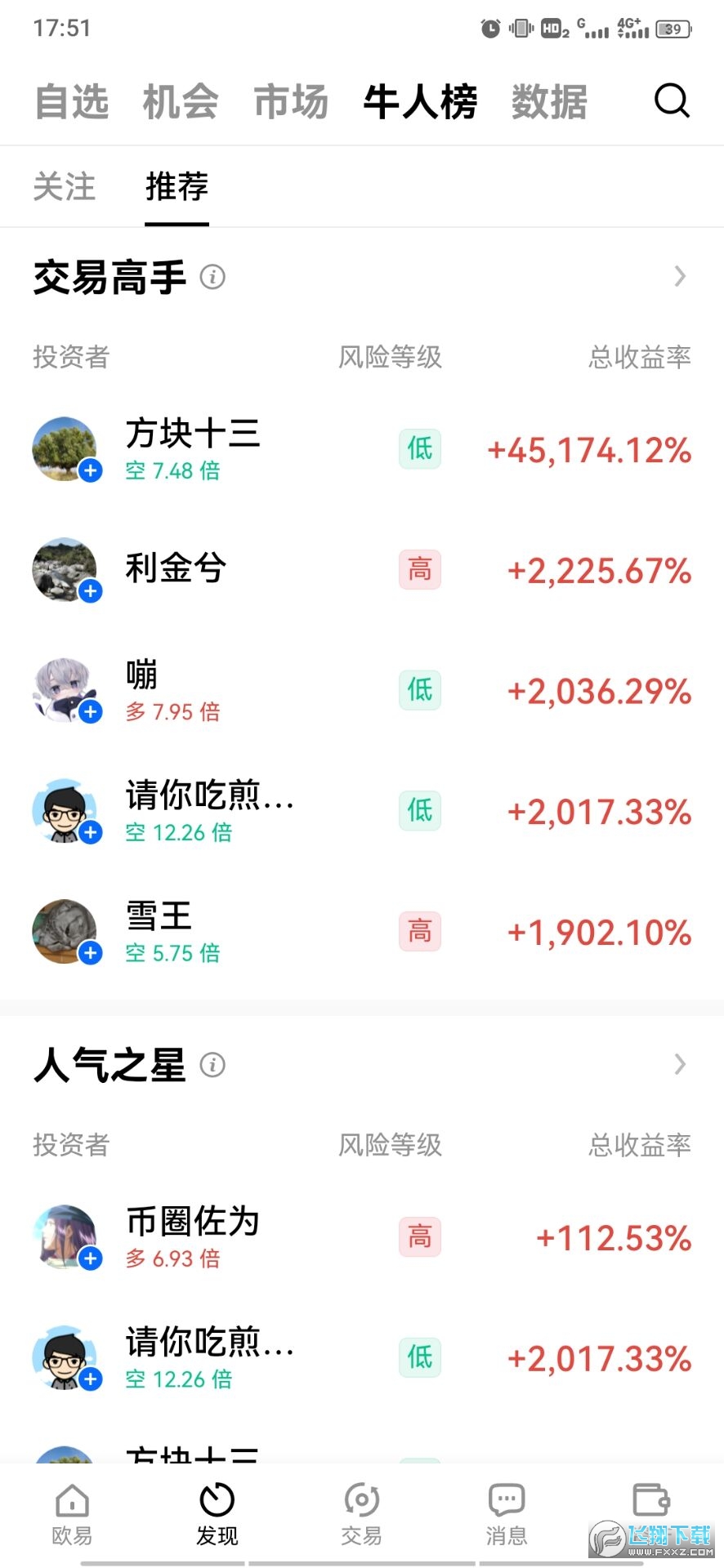 歐易交易所(OKEx)app安卓版
